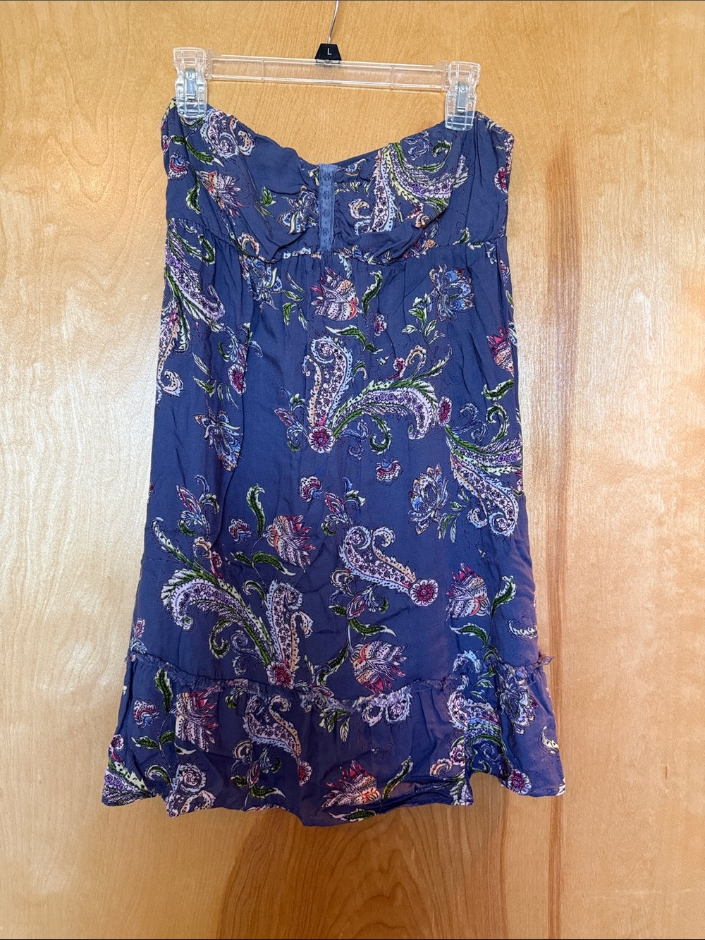 Women’s Navy Blue Paisley Dress
